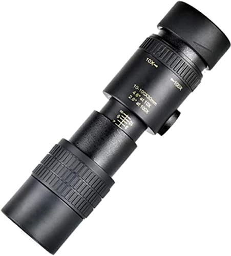 Monokular-Teleskope, 4K 10 300 x 40 mm Super-Telezoom-Monokular-Teleskop Monokular-Teleskop mit Telefonhalter und Stativ für Reisen, Vogelbeobachtung, Konzerte, Fußballsp