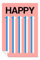 Panther Print Poster Happy Pink, ungerahmt, Bilder für Wände, Schlafzimmer, Wohnzimmer und Badezimmer, 31 x 20 cm