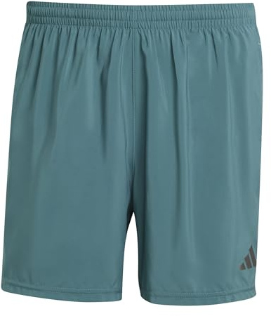 adidas Herren Own The Run Shorts, preloved Teal, M 7 inch