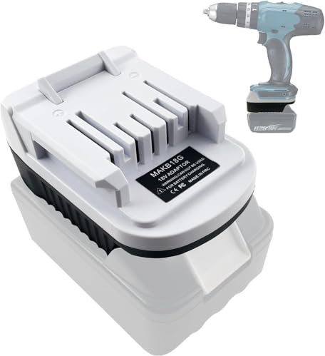 MAKB18G Akku Adapter für Makita 18V Batterie BL1815 BL1820 BL1830 BL1840B, als Ersatz für den Akku der Makita G-Serie BL1815G BL1811G BL1830G BL1840G, für 18-V-Elektrowerkzeuge der Makita G-Serie