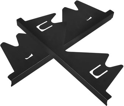 Garneck Cubiertas De Acero Inoxidable para Huecos De Estufa Protectoras Laterales Cocina Eléctrica Fácil De Instalar Versátil