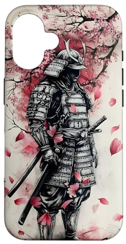 Samurai Cherry Blossom Japan Case for iPhone 16
