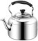 Stainless Steel Whistle Tea Kettle for Stove Top Large Tea Kettle with Cooling Handle Kitchenaid