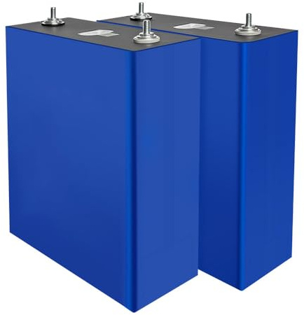 4 pièces Cellule prismatique Lithium Phosphate 3,2 V 330Ah rept Batterie LiFePO4 Rechargeable pour Stockage Solaire