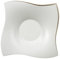 Villeroy & Boch New Wave Premium Coupelle à fruits Bordure platine 35 x 35 cm