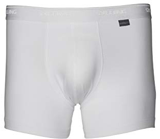 Dilling Baumwoll Boxershorts für Herren Weiß XXL