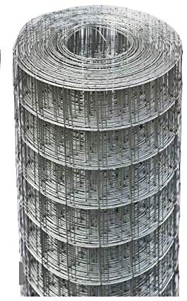 ITALFROM Rouleau de 25 m, Grillage métallique galvanisé, Maille : 75 x 50 mm, diamètre du Fil : 1,8 mm, Hauteur du Filet : 150 cm, Code 2224