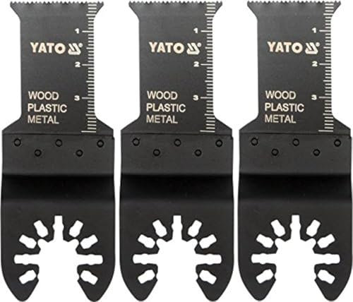 Yato yt-34684 – Stürzen Schneiden Sägeblatt für tun oscilar Multitool 3pcs BIM