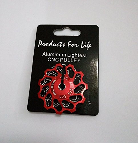 Mixim Poulie de dérailleur arrière de vélo en aluminium 11 dents pour Shimano Sram Rouge