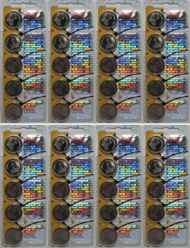 40 Pcs NEW MAXELL CR2016 CR ECR 2016 3v LITHIUM Battery by Maxell
