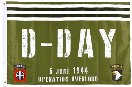 Ferromil USA Flagge WK2 D-Day Normandy Army Operation Overlord 101st 82nd Airborne Division