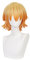 Anime Cosplay Perücke für Demon Slayer: Kimetsu no Yaiba Characters Spielen Sie Kanroji Mitsuri Cosplay Perücken mit Free Wig Cap (Agatsuma Zenitsu)