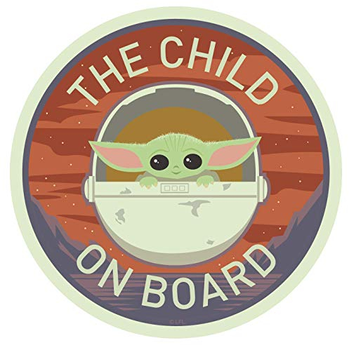 Chroma Graphics Mandalorian The Child On Board E Stick Onz Aufkleber
