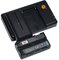 NP-F550 F570 Lot de 2 Batteries de Rechange Rechargeables et Chargeur Double Compatible avec Sony NP-F750, NP-F970, HandyCams, Neewer Nanguang CN-160, CN-126 Series Caméras, caméscopes, npf