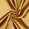 Hans-Textil-Shop Stoff Meterware Uni Glanz Satin - 1 Meter, Deko, Bekleidung, Vorhänge, Karneval, Fasching (Gold)