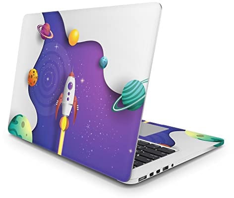 Sticker Master Speed Up Laptop Vinyl Sticker Skin Cover 13 14 15 Inch Notebook Decal for MacBook Asus Acer Hp Lenovo Huawei Dell Ms Toshiba 15.6 inch (38x27 cm)