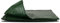 Bortaberg Tarpaulin Strengthened Waterproof Heavy Duty - Green Tarp Sheet - Premium Quality Cover Made of 90gram/sm Reinforcing Mesh, for Camping Fishing Gardening Pets ([m]1.5x2 || 4.9'x6.5')
