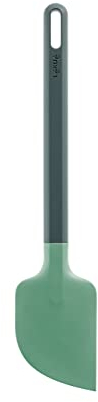 Lékué Espátula de cocina, Silicona de 28 mm Verde