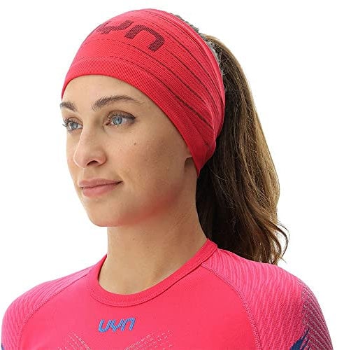 UYN O102435 Rapid Head Band Unisex Geranie/Burgunder 1