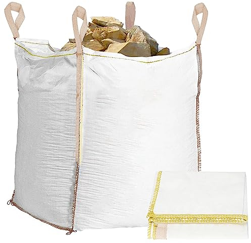 SPRINGOS Big BAG - Sacco per contenitore aperto, 75 x 75 x 75 cm, capacità di carico 500 kg