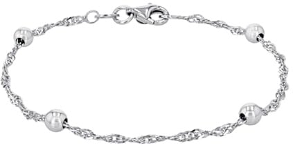 Amor Armband 925 Sterling Silber Damen Armschmuck, 17 cm, Silber, Kommt in Schmuck Geschenk Box, 2030893