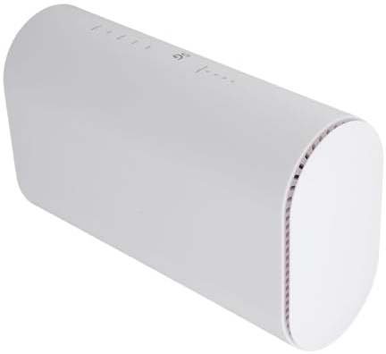 Router Scheda SIM CPE 5G, Router WiFi Dual Band 6 Gigabit Ethernet WiFi 6 5G Modem Dual Band per Router Internet Wireless Interno per Ufficio (Spina europea)