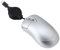 Zeizafa Ratón con cable USB C retráctil, pequeño ratón óptico de 1000 DPI, ratón de viaje, USB C, con cable