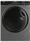 Haier I-Pro Series 5 Freestanding Washer Dryer, 8 Kg Wash + 6 Kg Dry, 1400 RPM, Direct Motion Motor, Wi-Fi, I-Refresh & Anti-Bacterial Treatment, Anthracite, 60x62x85 cm - HWD80-B14959S8NU1
