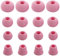 LALASTYLE Replacement Silicone Ear Tips Ear Buds Ear gels for Beats by dr dre Powerbeats 3 Wireless Stereo Earphones - 16PCS 8 Pairs with 4 Size Options （Pink）