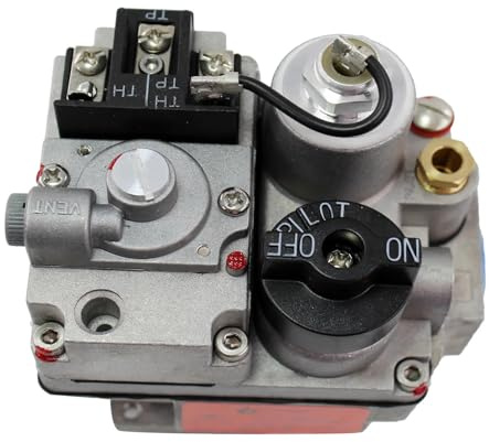 Pièces de friteuse à gaz GPL Accessoire for appareil de cuisine commercial Remplacement de la vanne de contrôle du thermostat 3/4 for la vanne à gaz Rober-tshaw
