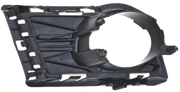 EDA PREMIUM auto Stoßstangengitter Links 5N0 853 665A 9B9 passend für VW TIGUAN 2007-2011 mit Loch für Nebelscheinwerfer