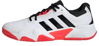 adidas Men's Solematch Control 2 Tennisschuh Cloud White/Core Black/Silver Metallic 46