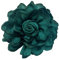 100mm Grande Broche En Tissu Avec Fleur De Broches Délicates Faites à La Main Classique Pour Fête Mariage Danse Banquet Pour Femmes Accessoires De Vêtements Cadeaux De Saint-Valentin (vert)