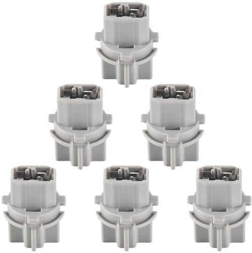 Kissmii 6 StüCke Auto T20 Sockel BremsrüCklicht RüCklicht Sockel Halter für Accord T20W 33515-S50-003