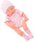 TOBBOMEY Simulation Kinderpuppe Lebensechte Babypuppen Realistische Babypuppe Echte Babypuppen Kleine Puppen Neugeborene Babypuppen