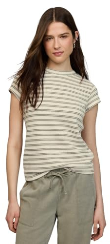 Damen Kurzarm T-Shirt mit Struktur