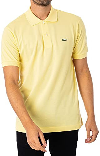 Lacoste Mens L.12.12 Polo Shirt Yellow XL