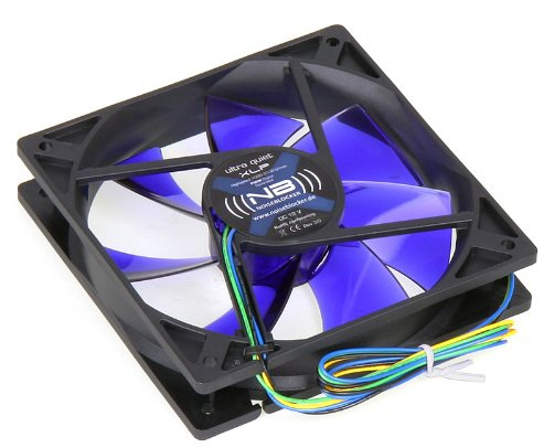 Blacknoise XL-p PC-Gehäuse Lüfter – Lüfter, refoidisseurs und Heizkörper (PC-Gehäuse, Lüfter, 12 cm, 1000 U/min, 2000 U/Min, 13,1 DB)