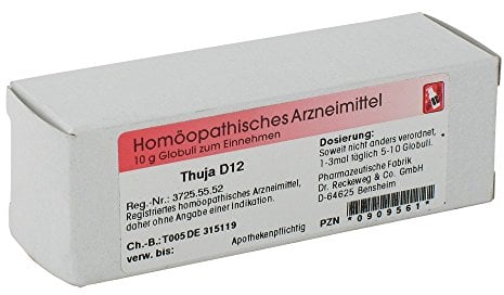 THUJA D 12 Globuli 10 g