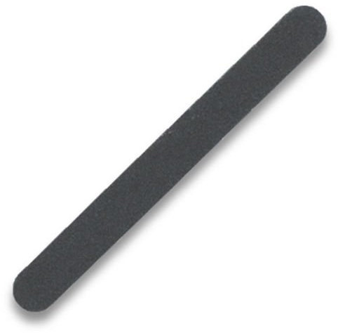 Mytoptrendz® Padded Long Nail File Double Sided High Grade Emery Board Black