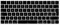 MiNGFi Silicone Italian Keyboard Cover for Apple Magic Keyboard A1644 (2015-2016) EU/ISO Layout - Black