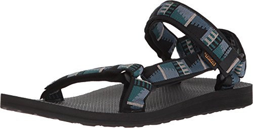 Teva Men's M Original Universal Sports Sandals, Blue Peaks Black, 9 UK