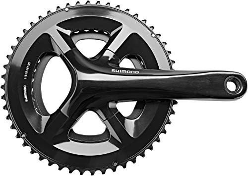 Shimano Unisex – Erwachsene 105 Kettenradgarnitur, Schwarz, Einheitsgröße