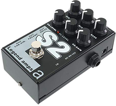 AMT S2-2-Kanal-JFET-Gitarrenvorverstärker/Verzerrung mit Cab.Sim (Soldano Emulate)