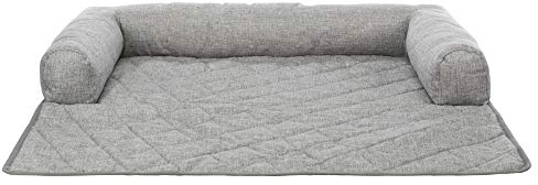 TRIXIE 37578 Polster-Schondecke Nero, eckig, 90 × 90 cm, hellgrau