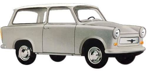 Busch 53206 H0 Trabant P601 Universal Kombi