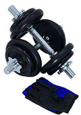 Best Germany Hantelset Kurzhantel Hantel Set Gusseisen Hantelscheiben 20 kg