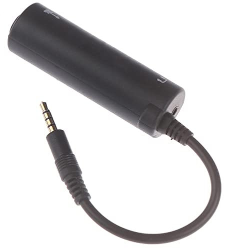 Ayrsjcl Guitar Line Converter Interface Guitar Interface I-rig Converter Reemplazo Guitarra para Interfaz Audio Guitarra del Teléfono Tuner Guitaria