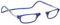 CliC Eyewear - Herren Lesebrille XL - Lesebrille mit Magnet - Polyamid TR90 - Flexible Single Vision (1.0, blau)