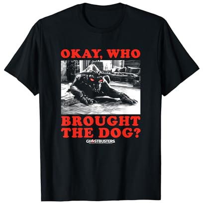 Ghostbusters Who Brought The Dog Zuul Lustiger Film T-Shirt